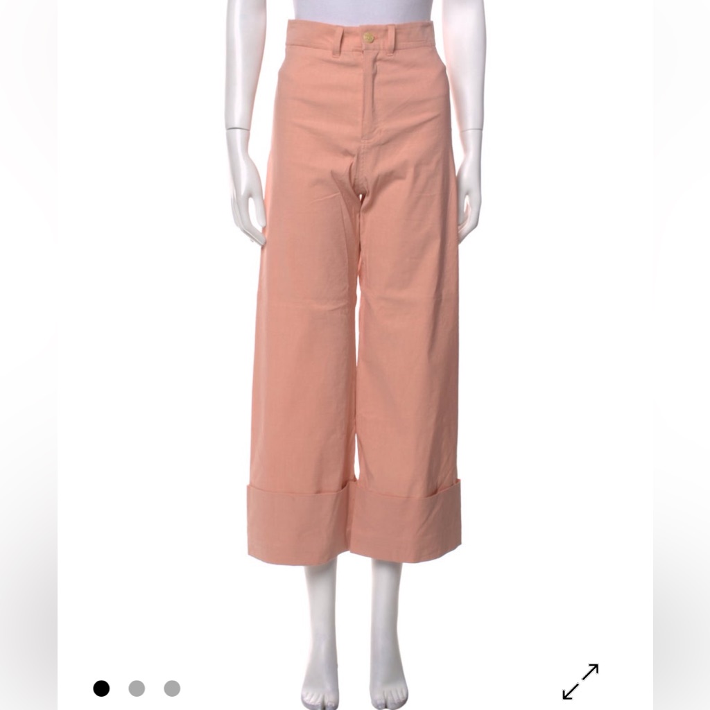 Nwt Sea New York Wide Leg Cuffed Trousers